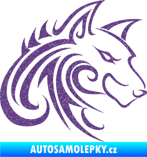 Samolepka Predator tattoo 001 pravá Ultra Metalic fialová