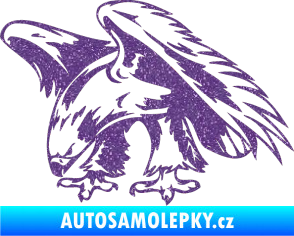 Samolepka Predators 001 levá orel Ultra Metalic fialová