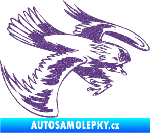 Samolepka Predators 016 pravá Ultra Metalic fialová