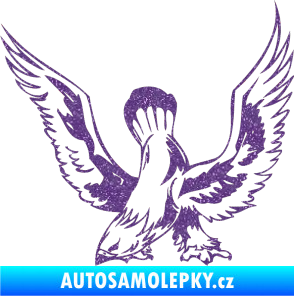 Samolepka Predators 051 levá Ultra Metalic fialová