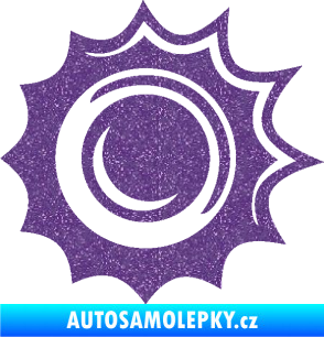 Samolepka Průstřel 003 levá Ultra Metalic fialová
