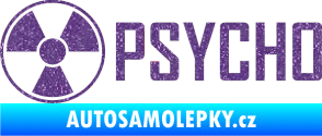 Samolepka Psycho 002 Ultra Metalic fialová