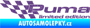 Samolepka Puma limited edition levá Ultra Metalic fialová