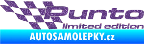 Samolepka Punto limited edition levá Ultra Metalic fialová