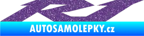 Samolepka R1 001 Ultra Metalic fialová