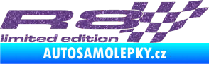 Samolepka R8 limited edition pravá Ultra Metalic fialová