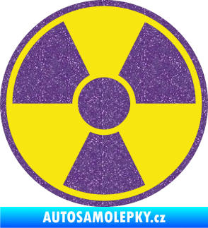 Samolepka Radioactive barevný Ultra Metalic fialová