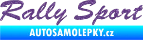 Samolepka Rally sport 001 Ultra Metalic fialová