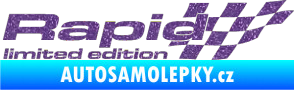 Samolepka Rapid limited edition pravá Ultra Metalic fialová