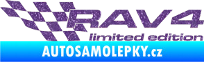 Samolepka RAV4 limited edition levá Ultra Metalic fialová
