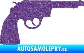 Samolepka Revolver 002 pravá Ultra Metalic fialová