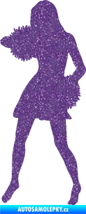 Samolepka Roztleskávačka 003 levá Ultra Metalic fialová