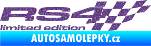 Samolepka RS4 limited edition pravá Ultra Metalic fialová