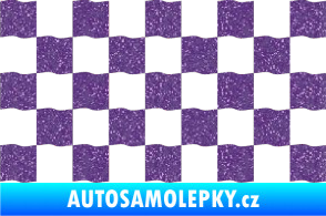 Samolepka Šachovnice 003 Ultra Metalic fialová