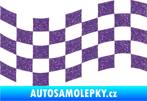 Samolepka Šachovnice 006 Ultra Metalic fialová