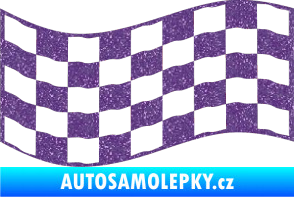 Samolepka Šachovnice 011 Ultra Metalic fialová