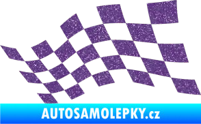 Samolepka Šachovnice 016 Ultra Metalic fialová