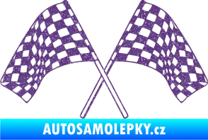 Samolepka Šachovnice 064 Ultra Metalic fialová