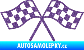 Samolepka Šachovnice 065 Ultra Metalic fialová