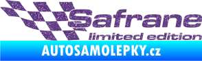 Samolepka Safrane limited edition levá Ultra Metalic fialová