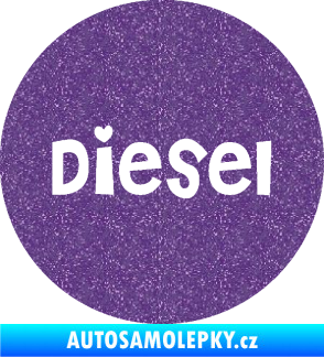 Samolepka Samolepka na víčko od nádrže 006 diesel Ultra Metalic fialová