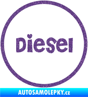 Samolepka Samolepka na víčko od nádrže 007 diesel Ultra Metalic fialová