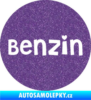 Samolepka Samolepka na víčko od nádrže 008 benzín Ultra Metalic fialová