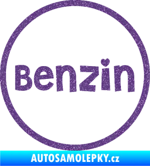 Samolepka Samolepka na víčko od nádrže 009 benzín Ultra Metalic fialová