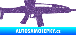 Samolepka Samopal 002 pravá Ultra Metalic fialová