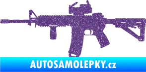 Samolepka Samopal 003 levá Ultra Metalic fialová