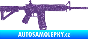 Samolepka Samopal 004 pravá Ultra Metalic fialová