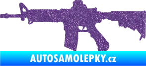 Samolepka Samopal 009 levá Ultra Metalic fialová