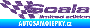 Samolepka Scala limited edition levá Ultra Metalic fialová