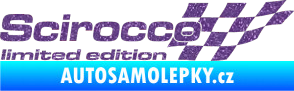 Samolepka Scirocco limited edition pravá Ultra Metalic fialová