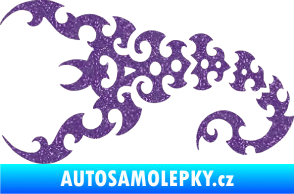Samolepka Štír 015 levá Ultra Metalic fialová
