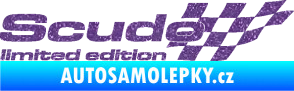 Samolepka Scudo limited edition pravá Ultra Metalic fialová
