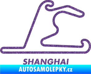 Samolepka Okruh Shanghai Ultra Metalic fialová