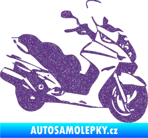 Samolepka Skůtr pravá Ultra Metalic fialová