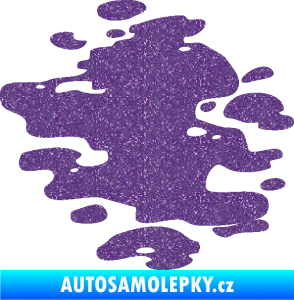 Samolepka Skvrna 001 levá kaňka Ultra Metalic fialová