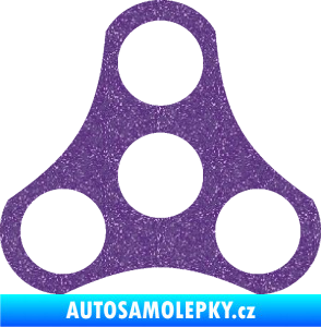 Samolepka Spinner Ultra Metalic fialová