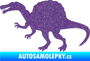 Samolepka Spinosaurus 001 levá Ultra Metalic fialová