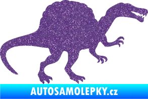 Samolepka Spinosaurus 001 pravá Ultra Metalic fialová