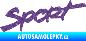 Samolepka Sport 001 Ultra Metalic fialová