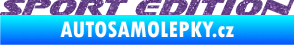 Samolepka Sport edition 003 nápis Ultra Metalic fialová