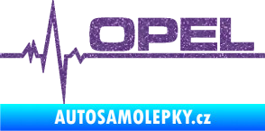 Samolepka Srdeční tep 036 pravá Opel Ultra Metalic fialová
