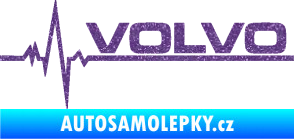 Samolepka Srdeční tep 037 pravá Volvo Ultra Metalic fialová
