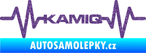 Samolepka Srdeční tep 067 Kamiq Ultra Metalic fialová