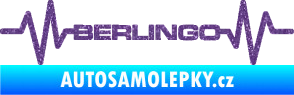 Samolepka Srdeční tep 093 Berlingo Citroen Ultra Metalic fialová