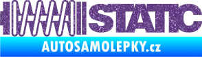 Samolepka Static 001 Ultra Metalic fialová