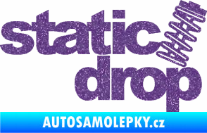 Samolepka Static drop 001 JDM styl Ultra Metalic fialová